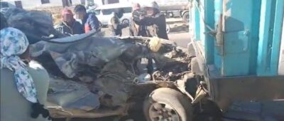 Cochabamba: Dos muertos y un herido luego que una camioneta chocara contra un camión estacionado