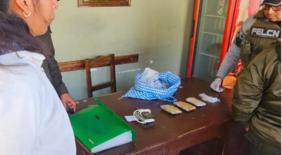 La Dirección General de Régimen Penitenciario informó que el personal del penal detectó la actitud sospechosa de la ciudadana Yoselin R. T.