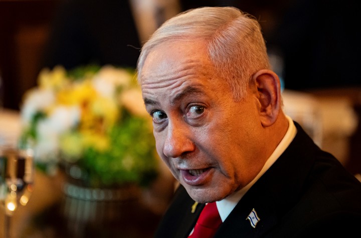 El premier de Israel, Benjamin Netanyahu, aceptó negociar una tregua con Hamas. Foto: REUTERS 