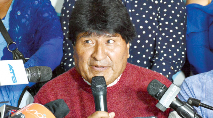 Presidente del TSE envía carta a Evo en la que confirma que no será candidato en estas elecciones