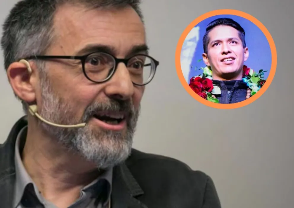 Antoni Gutiérrez-Rubí, estratega español, y Andrónico Rodríguez. Fotos: RRSS de ambos 