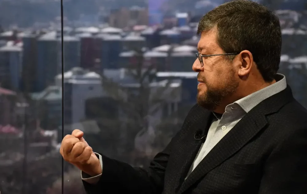 Samuel Doria Mediana en entrevista en el programa Piedra, Papel y Tinta de La Razón.