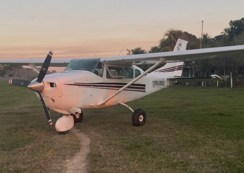 La avioneta fue secuestrada en el Chapare