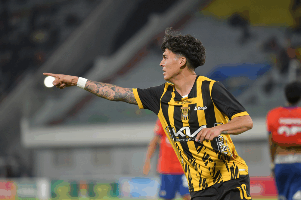 Sotomayor marcó el gol del triunfo para el Tigre. Foto. APG