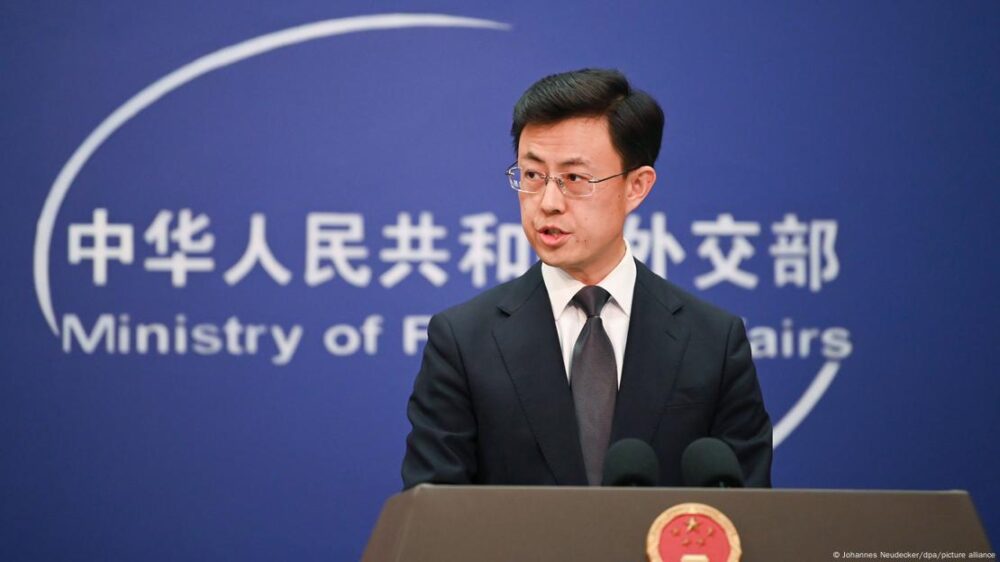 Guo Jiakun, vocero de Exteriores de China.