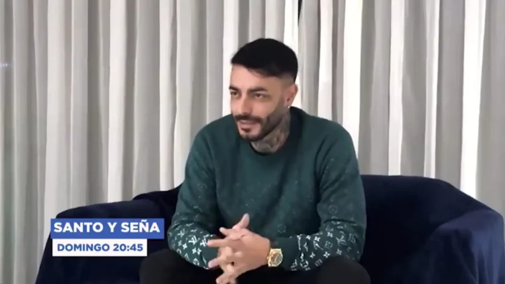 Sebastián Marset, en una entrevista con la televisión uruguaya.