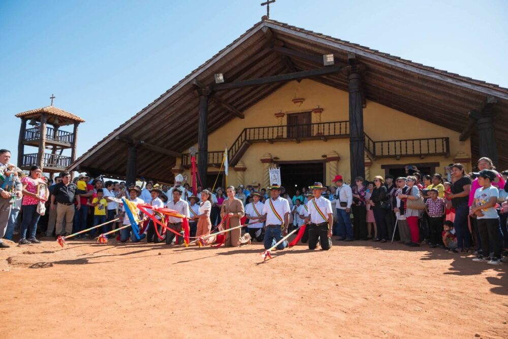 Actos de celebración en Santa Ana