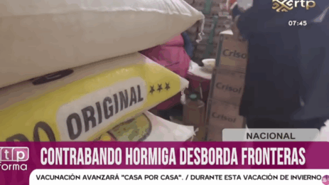 Bolivia es afectada por el contrabando hormiga