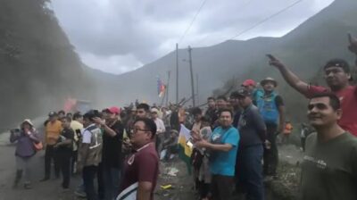Rutas al norte de La Paz están libres, pero persiste desabastecimiento de combustible, según el alcalde de Caranavi