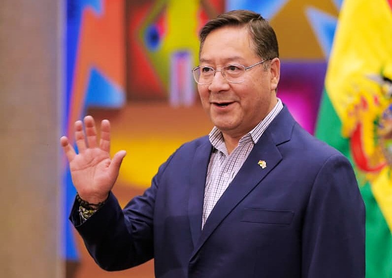 El presidente Luis Arce. / Foto: Comunicación Presidencial
