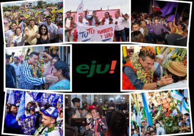 Los ocho candidatos que pugnan por la silla presidencial de Bolivia. / Foto: eju.tv