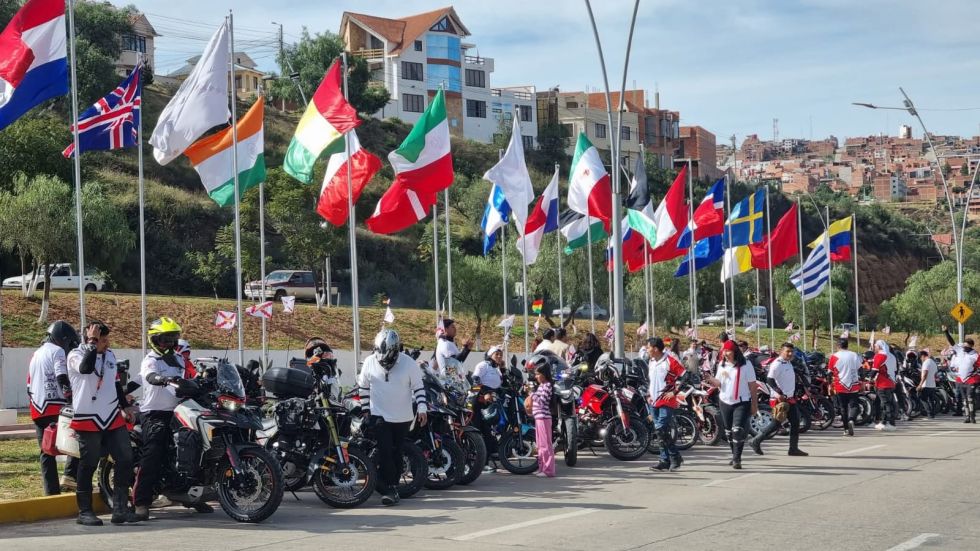 Decenas de motoviajeros se reunirán en Sucre. 
