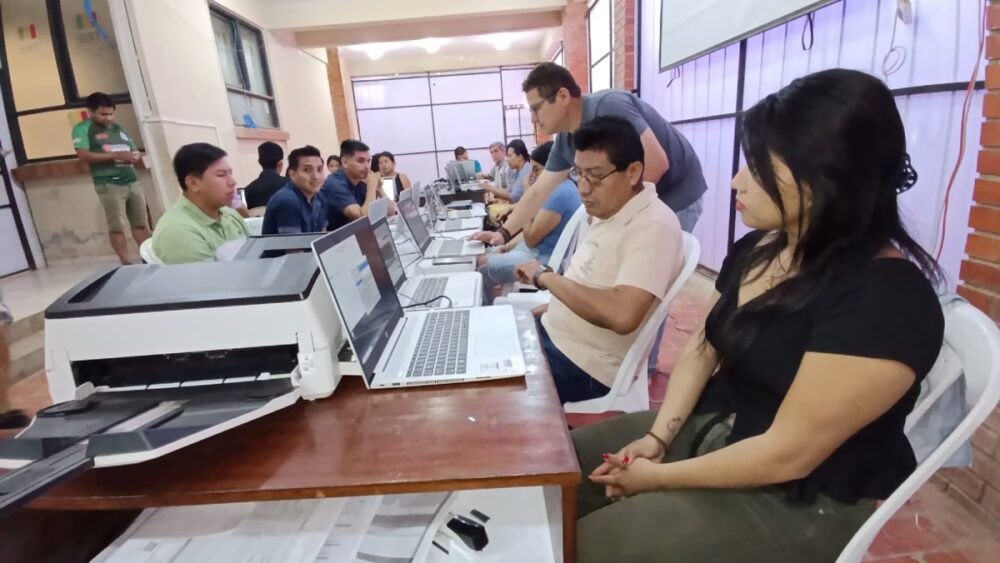 TED realiza prueba del sistema de cómputo rumbo a las elecciones generales 2025