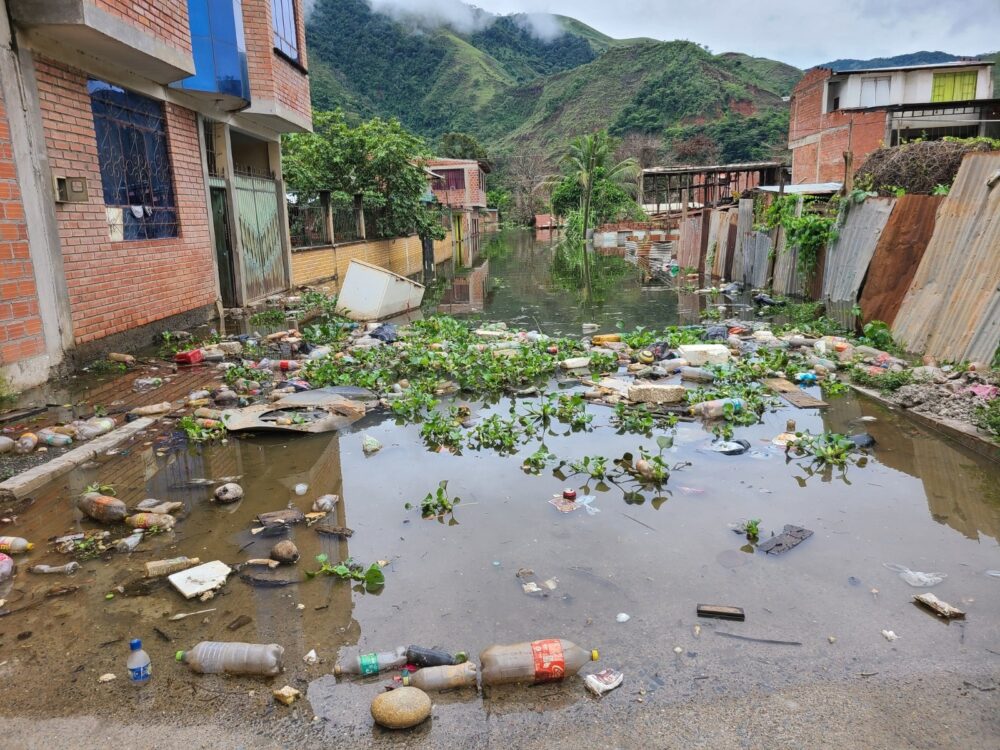 inundaciones en La Paz