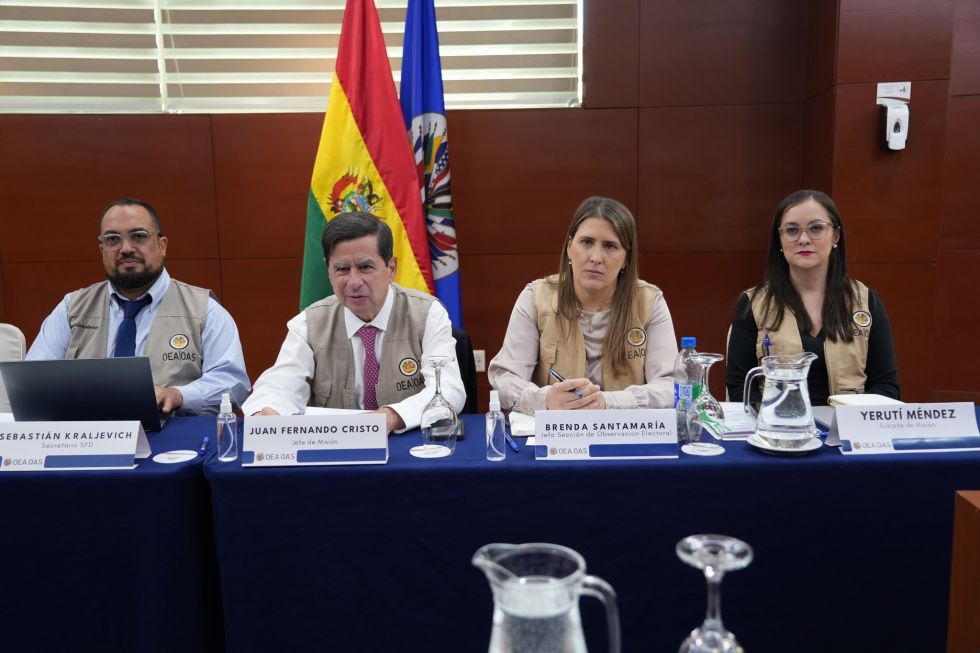 Misión de Observación Electoral de la OEA.