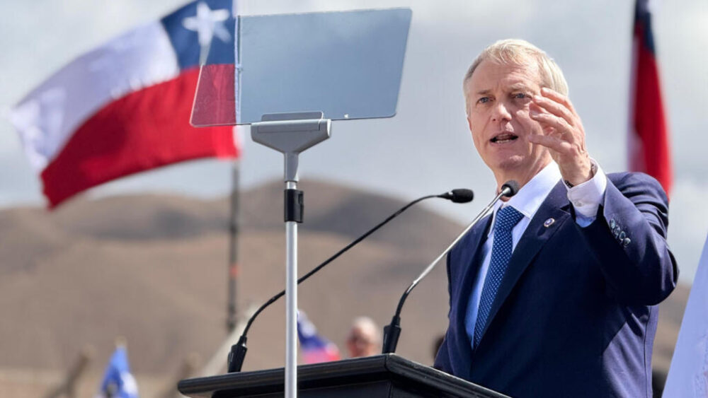 El candidato presidencial chileno José Antonio Kast en el lanzamiento de su campaña en Antofagasta el 18 de agosto de 2025. (Foto cortesía de su equipo de campaña)
