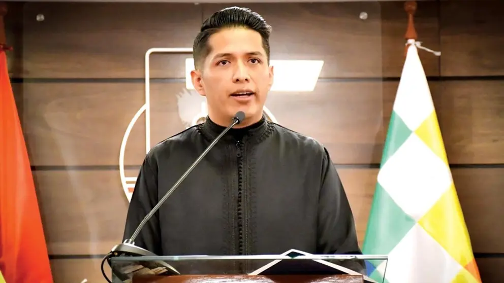El titular del Senado y candidato presidencial por la Alianza Popular, Andrónico Rodríguez./ PRENSA ANDRÓNICO RODRÍGUEZ