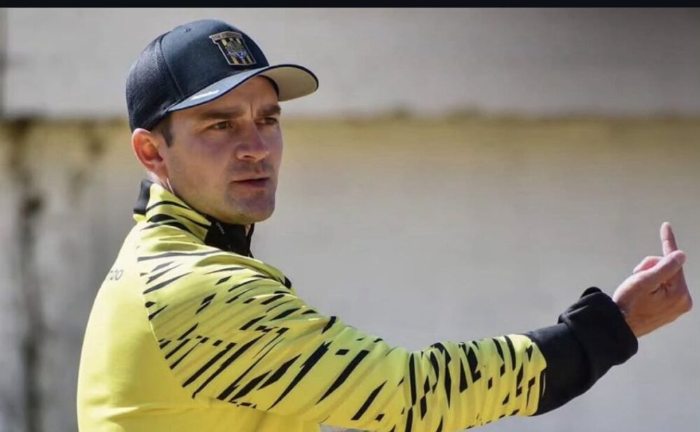 Monasterio, en un entrenamiento del Tigre.