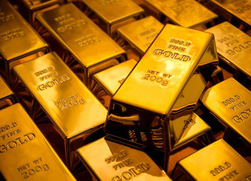 Los precios del oro alcanzan niveles récord, pero las venta del país al exterior disminuyen, aunque la joyería en oro aumenta. Foto. ABI