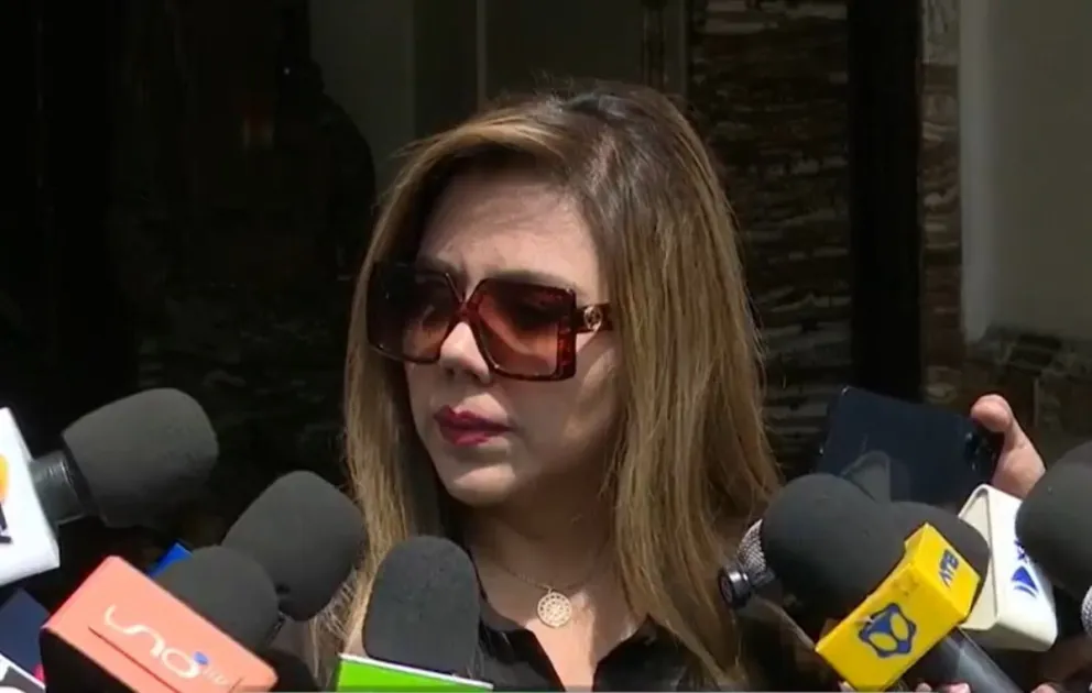 La Viceministra en contacto con la prensa. Foto: Captura Btv