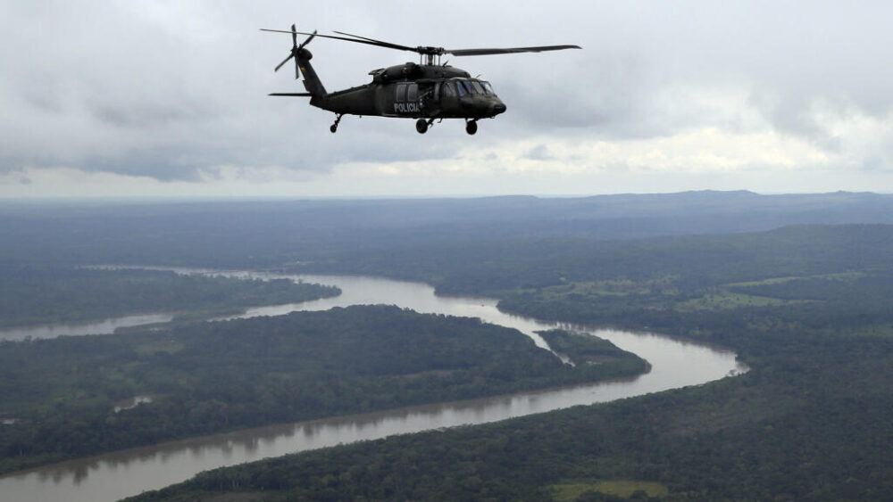 Deprtamento de Guaviare, en el sur de Colombia, donde fueron secuestrados 34 soldados colombianos.