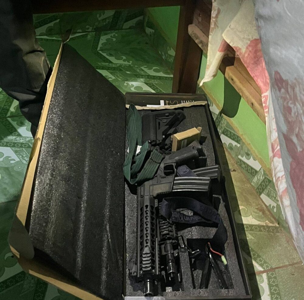 armas secuestradas