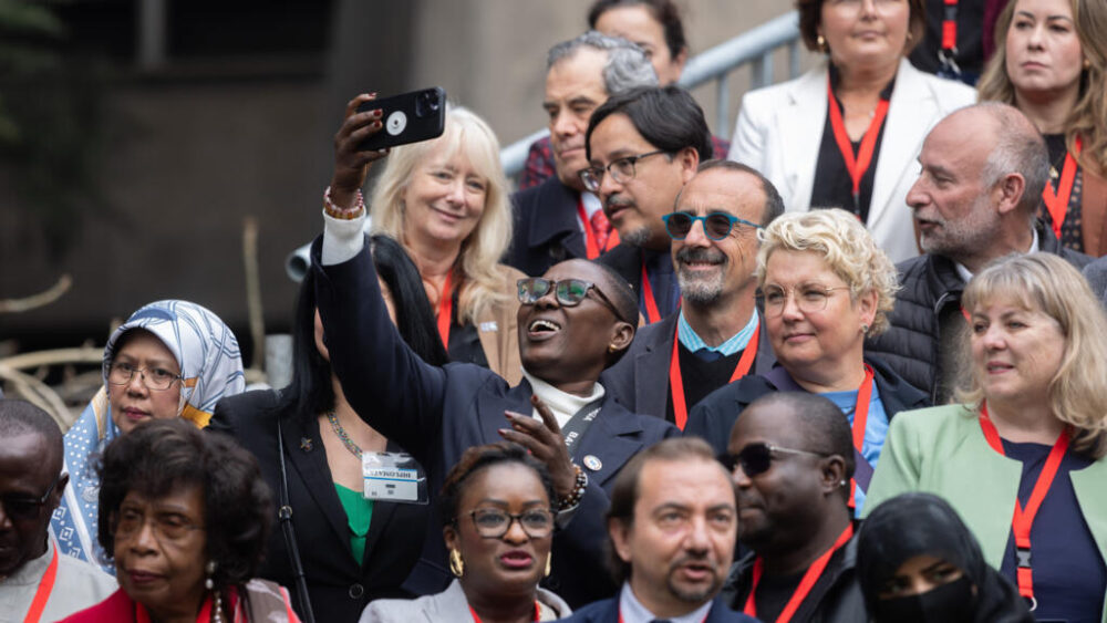 Jornada inaugural de la Cumbre Mundial de Docentes en Santiago de Chile el 28 de agosto de 2025.