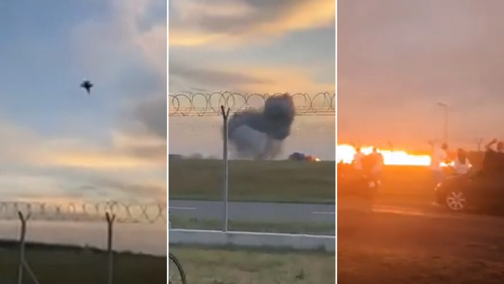 Un piloto de un avión de combate F-16 murió en Polonia antes de una exhibición  militar - Infobae