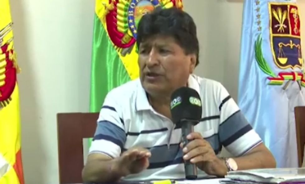 Evo Morales, expresidente de Bolivia.