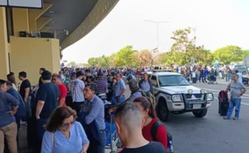 Corte de luz impide normalizar servicio de check-in en Viru Viru tras incendio
