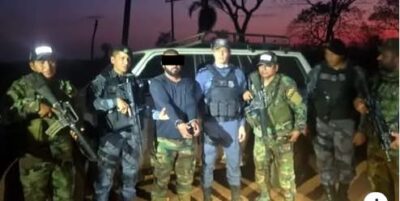 Capturan en Santa Cruz a feminicida buscado por Brasil