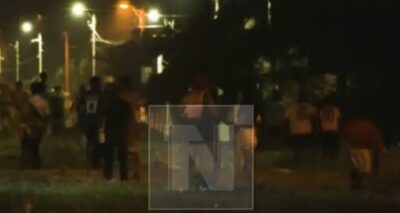 Así se enfrentaron supuestas pandillas con machetes, piedras y botellas en el Plan 3.000