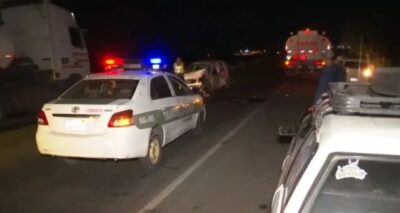 Santa Cruz: Accidente de tránsito en la carretera a Camiri deja un herido