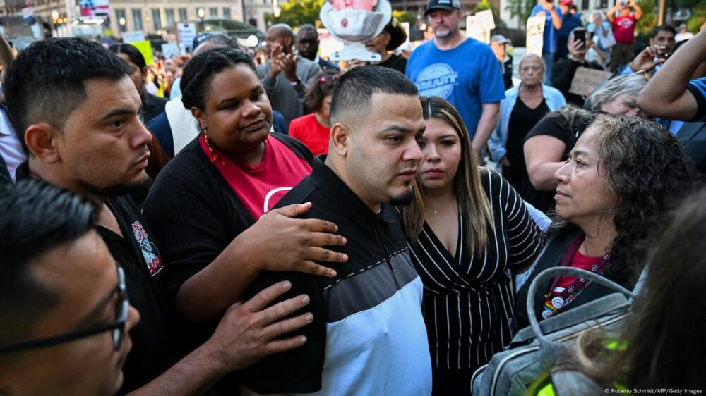 El inmigrante salvadoreño Kilmar Abrego, deportado "por error" por Estados Unidos.