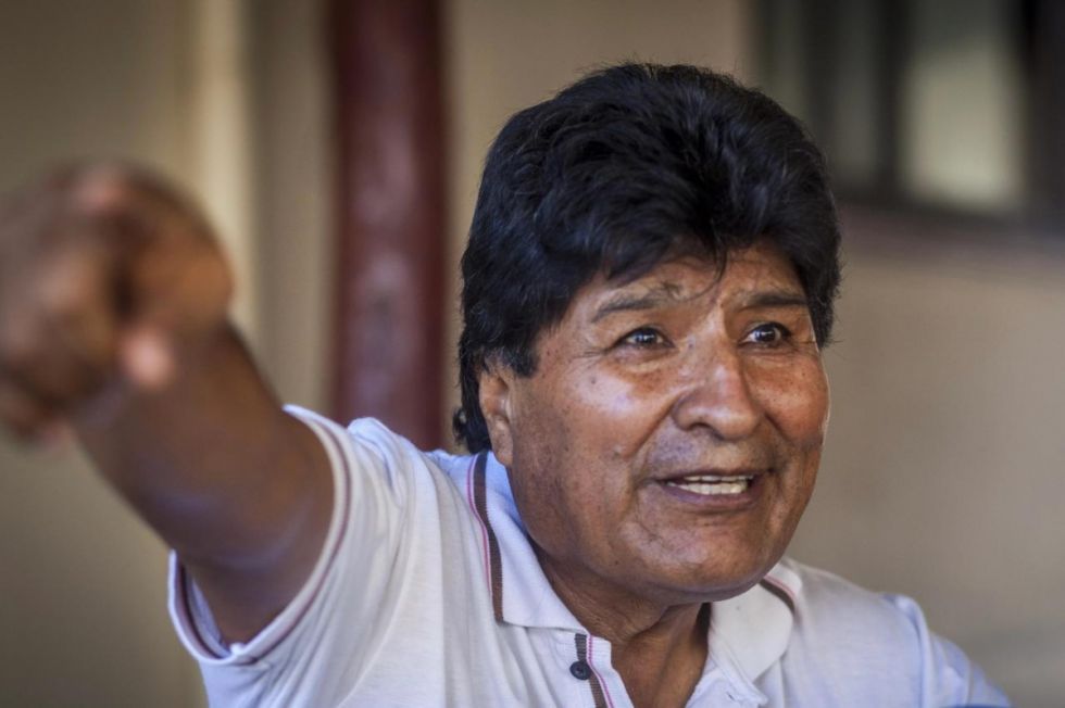 Evo Morales exige a Andrónico Rodríguez rendir cuentas por 15 millones de campaña