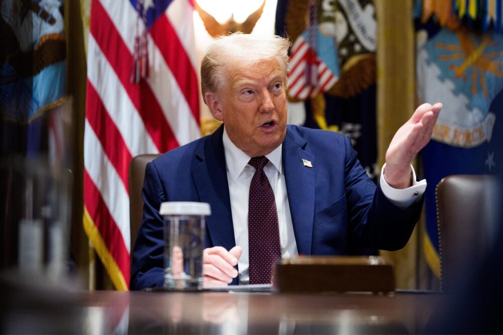 El presidente de Estados Unidos, Donald Trump, en una foto de archivo