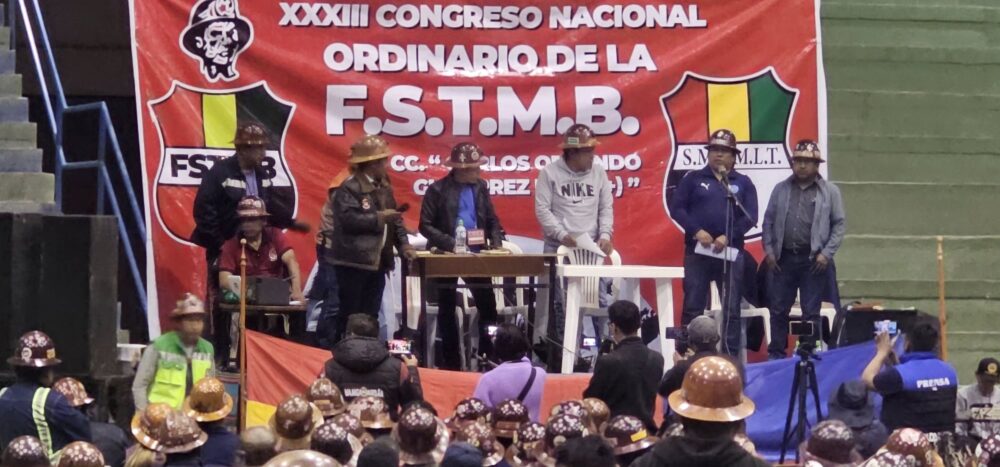 Dirigentes mineros