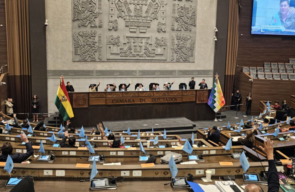Cámara de Diputados en sesión. Foto: Diputados