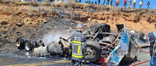 “Se escuchaba gritar ‘auxilio’”, el crudo relato de los testigos del fatal accidente en la ruta nueva Cochabamba-Santa Cruz