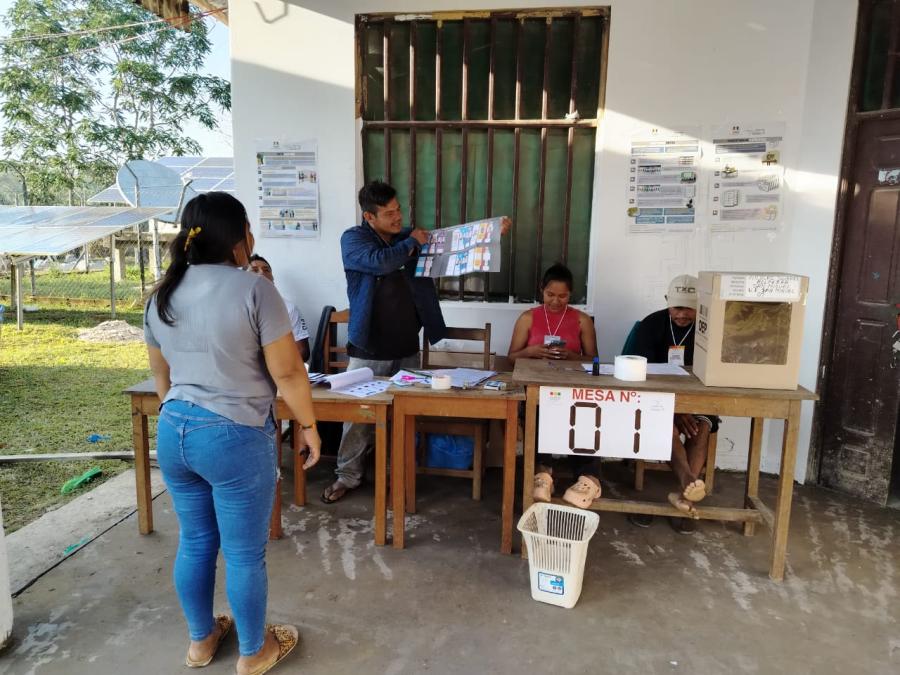 Día de elecciones generales en Bolivia. Fue el 17 de agosto.