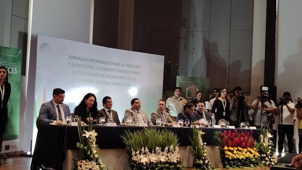 Jornadas de evaluación de desempeño a jueces