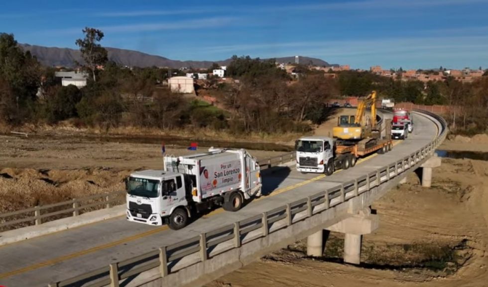Tarija: Trabajos inconclusos del puente alterno a Tomatitas generan polémica entre autoridades