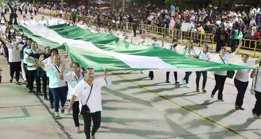 Esperan un desfile cívico multitudinario. Foto: Gobernación de Santa Cruz