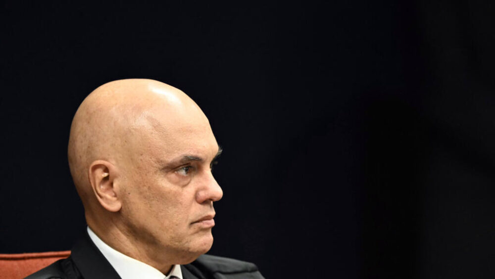 Alexandre de Moraes, juez de la corte suprema de Brasil, el 11 de septiembre de 2025 en Brasilia