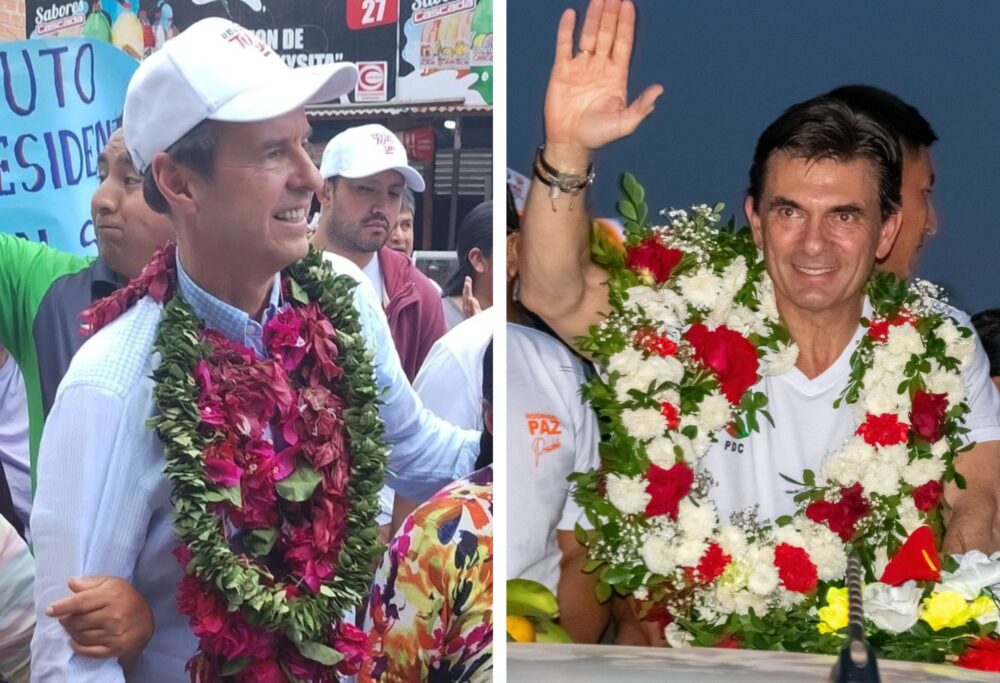 Tuto Quiroga y Rodrigo Paz
