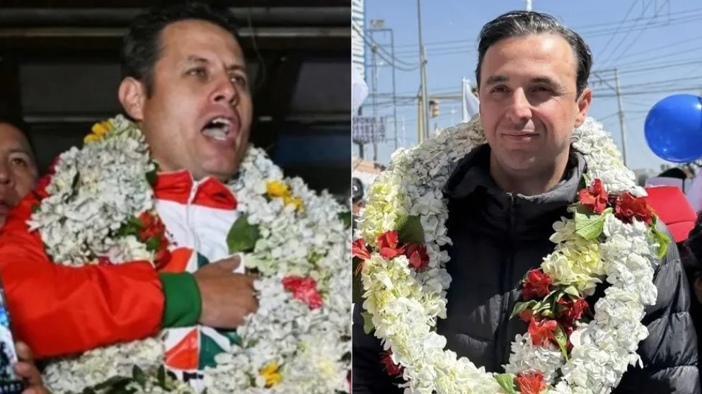 Los candidatos deberán presentar sus propuestas este domingo, en un debate en Santa Cruz. Foto: Composición