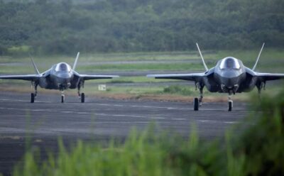 Cinco cazas F-35 de Estados Unidos llegaron a Puerto Rico para sumarse al operativo militar contra el narcotráfico
