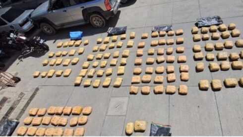 Incautan 155 paquetes de marihuana en Quillacollo