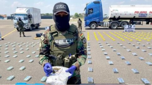 Operativos en Cochabamba y Santa Cruz: Incautan 593 kilos de droga y aprehenden a 17 personas