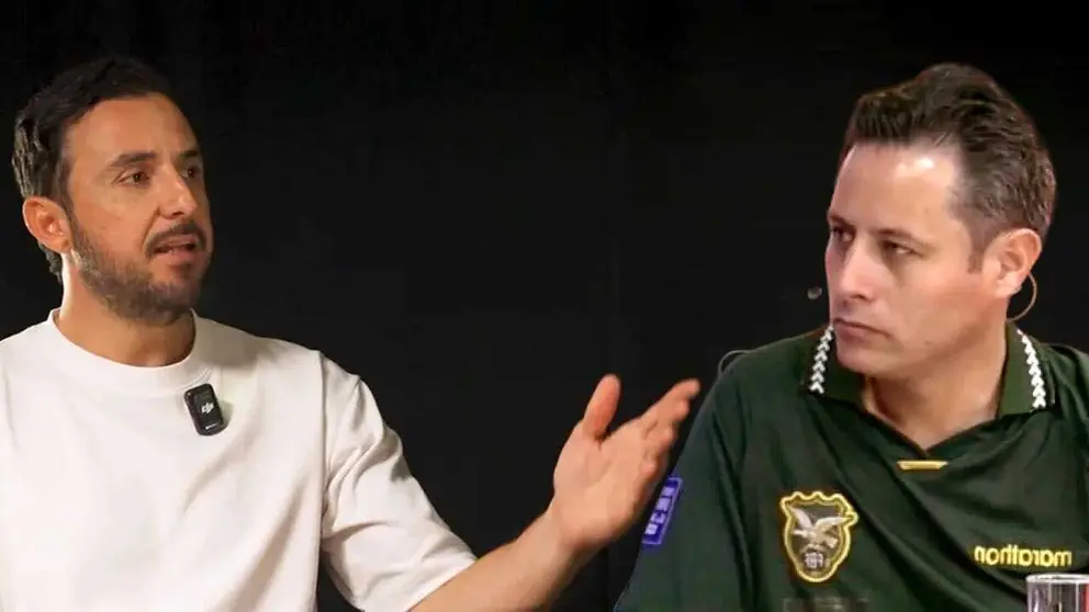 Edmand Lara (d) y 'JP' Velasco (i). COMPOSICIÓN OPINIÓN